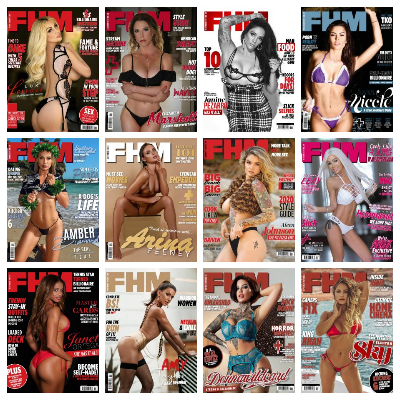 FHM USA – 2020 Full Year Issues Collection