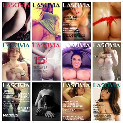 Lascivia Magazine – 2015 Full Year Issues Collection