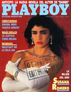 Playboy Argentina January 1987