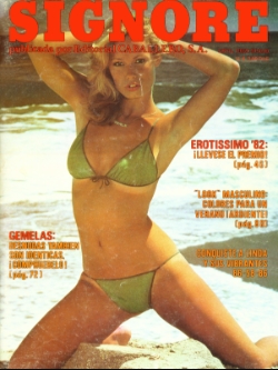 Playboy Signore Mexico Abril 1982