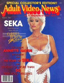 Adult Video News March 1987