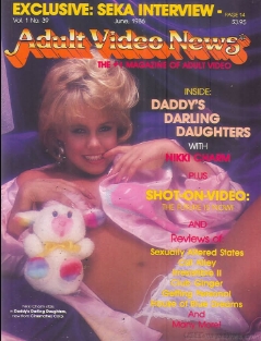 Adult Video News June 1986