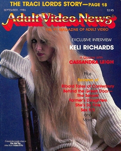 Adult Video News September 1986