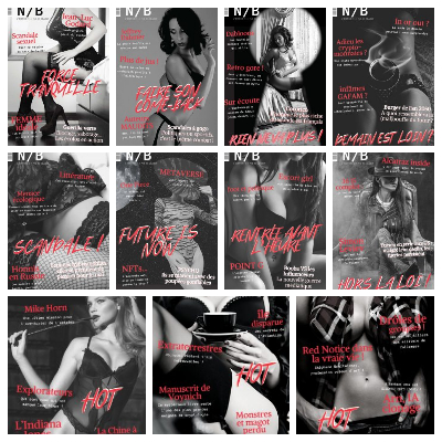 Noir et Blanc – 2022 Full Year Issues Collection