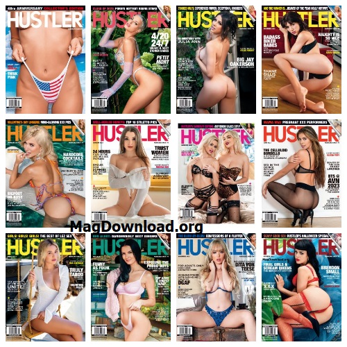 Hustler USA – 2023 Full Year Issues Collection