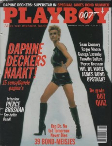 Playboy Netherlands January 1998 James Bond 007 Special Issue