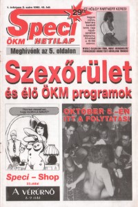 Spéci Hungary Issue No 05 (1992)
