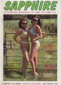 Sapphire A Fantasy Journal Of Girl To Girl C.P. No 15