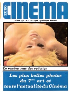 Eurocinema No 01 Trimester 3rd (1972)