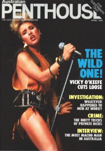 Australian Penthouse April 1986 Black Label