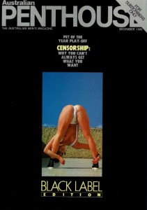 Australian Penthouse December 1986 Black Label