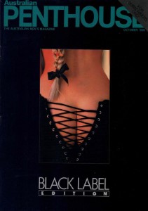 Australian Penthouse October 1986 Black Label