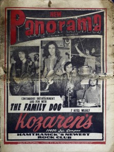 New Panorama April 1970 Detroit Nightclub Magazine