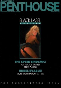 Australian Penthouse February 1991 Black Label