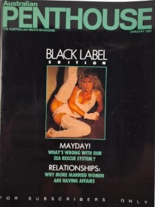 Australian Penthouse January 1991 Black Label