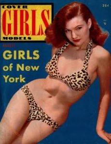 Cover Girls Models August 1954