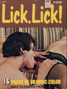Lick Lick Porn Magazine 1970s
