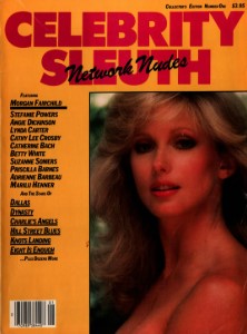 Celebrity Sleuth Special No 01 Network Nudes 1985